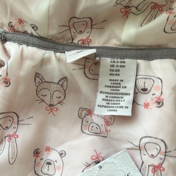 Catherine Malandrino Mini Pink Baby Fur Vest 3-6M - Picture 9 of 11